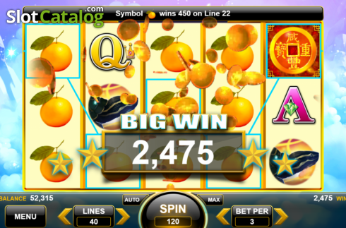 Скрин3. Four Guardians (Spin Games) слот