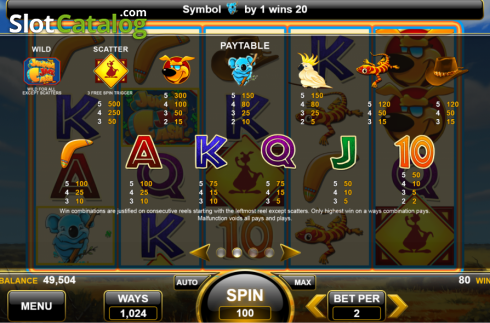 Скрин6. Jumping Jack Cash слот