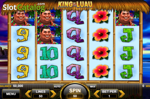 Скрин2. King of the Luau слот