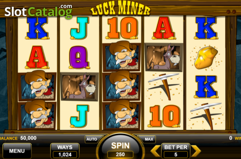 Скрин2. Luck Miner слот