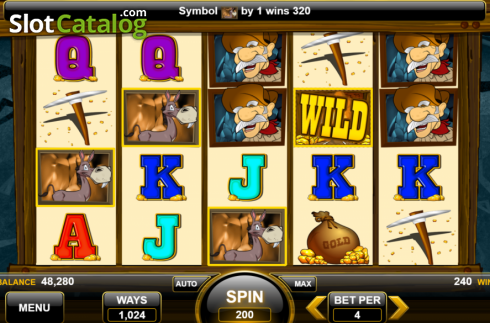 Скрин4. Luck Miner слот
