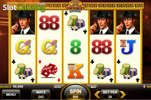 Скрин2. Lucky Dragon Casino слот