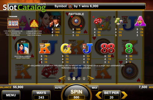 Скрин6. Lucky Dragon Casino слот