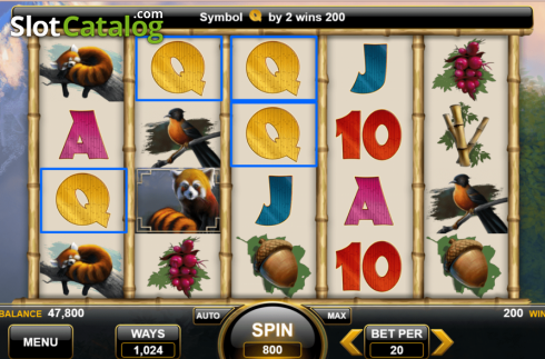 Скрин3. Red Panda (Spin Games) слот