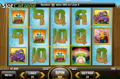 Скрин4. The Gambling Bug слот