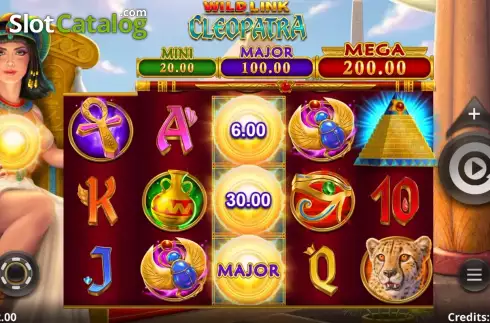 Скрин3. Wild Link Cleopatra слот