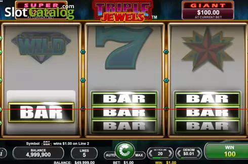 Скрин3. Triple Jewels (Spin Games) слот