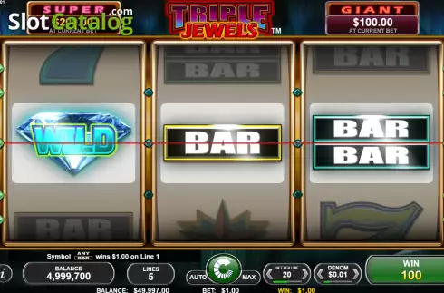 Скрин4. Triple Jewels (Spin Games) слот
