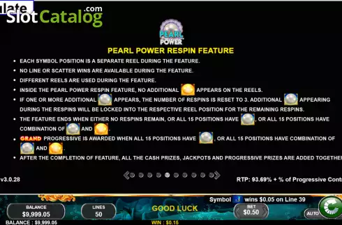 Скрин7. Pearl Power слот