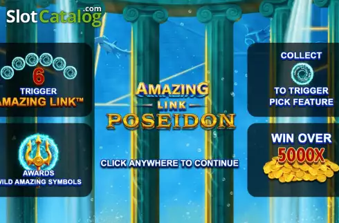 Скрин2. Amazing Link Poseidon слот