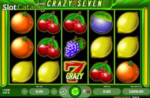 Скрин2. Crazy Seven 5 слот