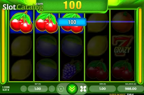 Скрин3. Crazy Seven 5 слот