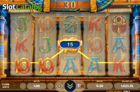 Скрин3. Egyptian Fever слот
