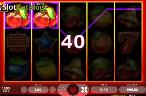 Скрин3. Blazed Joker слот