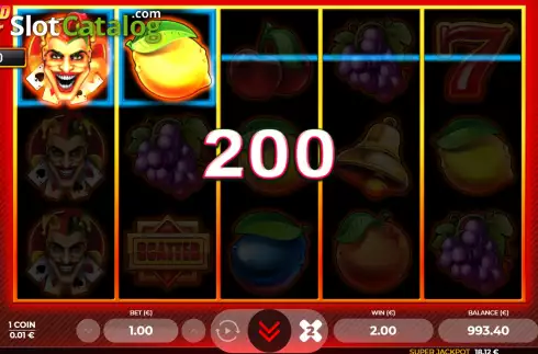 Скрин4. Blazed Joker слот
