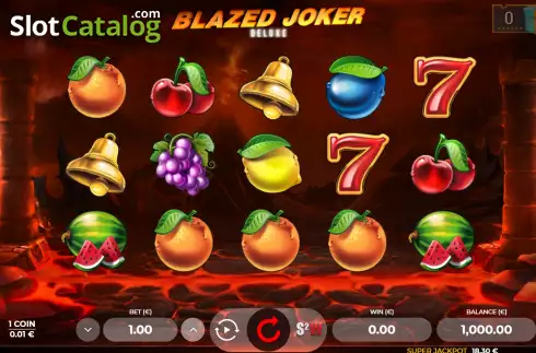 Скрин2. Blazed Joker Deluxe слот