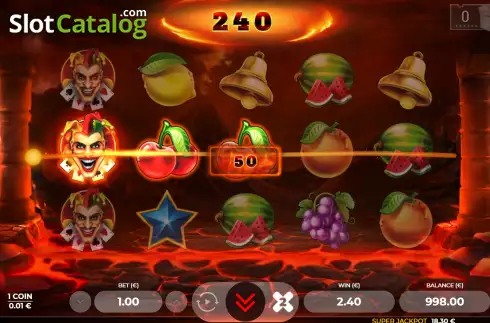 Скрин3. Blazed Joker Deluxe слот