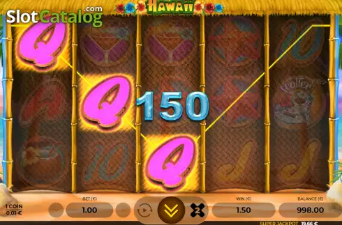 Скрин4. Hawaii (Spin2Win) слот