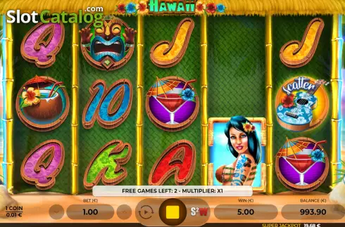 Скрин7. Hawaii (Spin2Win) слот