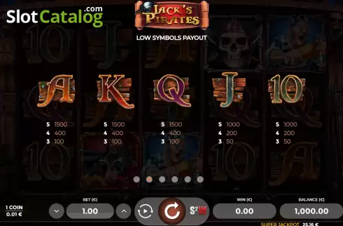 Скрин7. Jack's Pirates слот