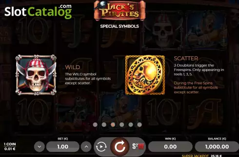 Скрин8. Jack's Pirates слот