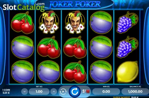 Скрин2. Joker Poker 5 слот