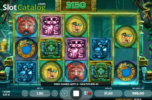 Скрин7. Mayan Mask слот