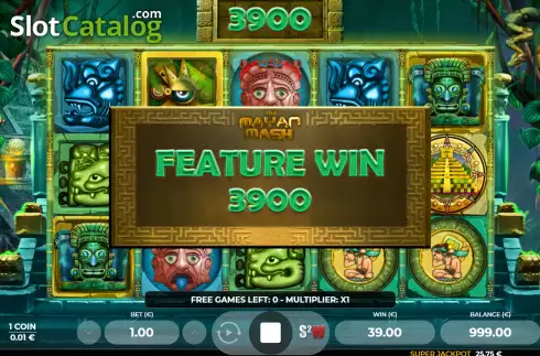 Скрин8. Mayan Mask слот