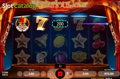 Скрин3. Mysterious Joker Deluxe слот