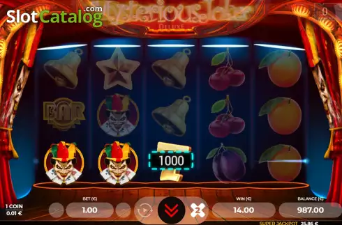 Скрин5. Mysterious Joker Deluxe слот