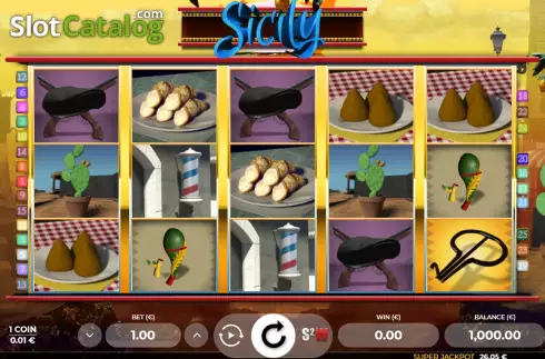 Скрин2. Sicily слот