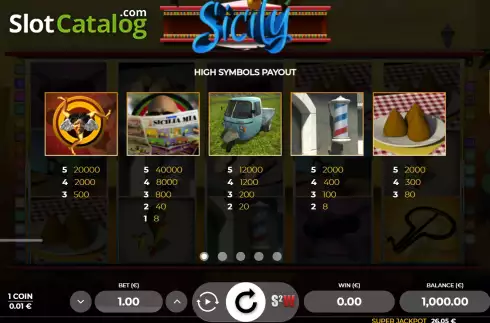Скрин6. Sicily слот