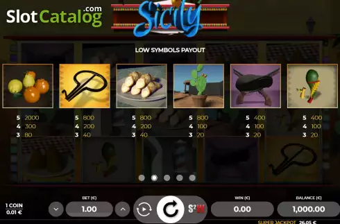 Скрин7. Sicily слот