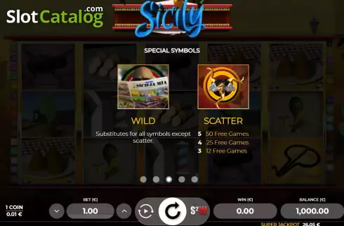 Скрин8. Sicily слот