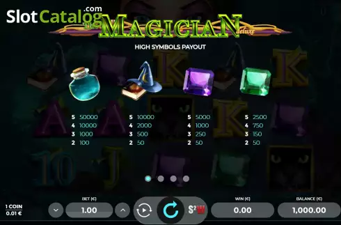 Скрин6. The Magician Deluxe слот