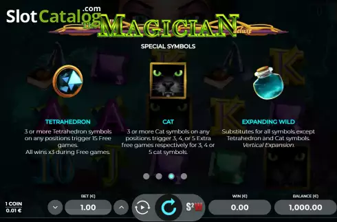 Скрин8. The Magician Deluxe слот