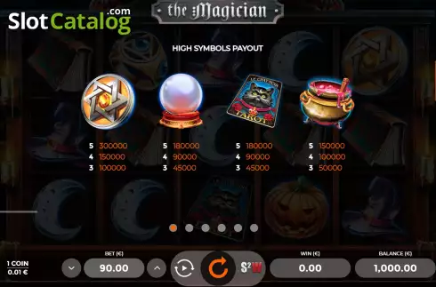 Скрин6. The Magician слот