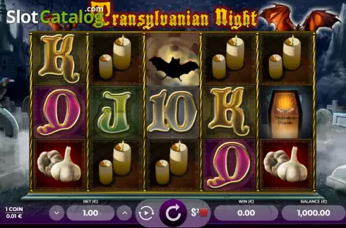 Скрин2. Transylvanian Night слот