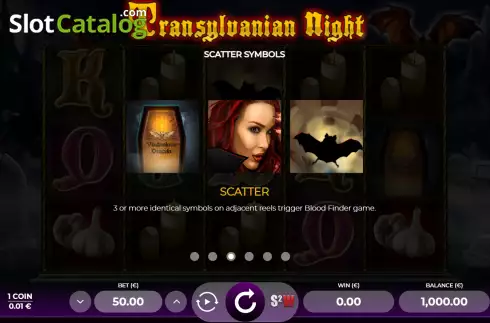 Скрин8. Transylvanian Night слот