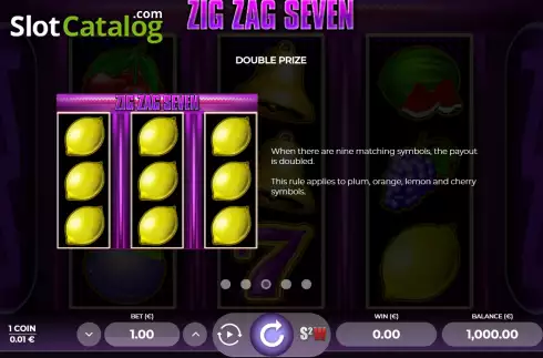 Скрин7. Zig Zag Seven слот