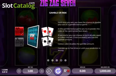 Скрин8. Zig Zag Seven слот
