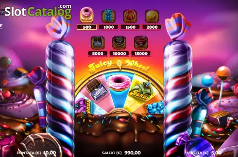Скрин3. Juicy Wheel (Spin2Win) слот