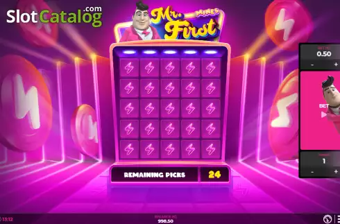 Скрин2. Mr. First Mines слот