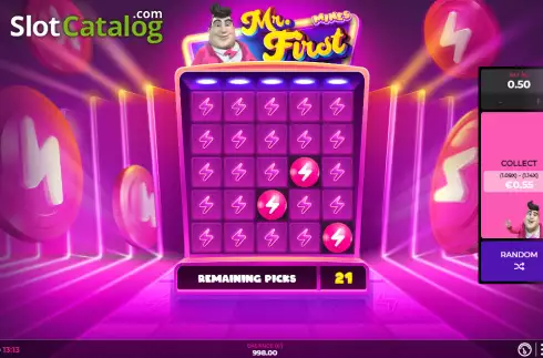 Скрин3. Mr. First Mines слот