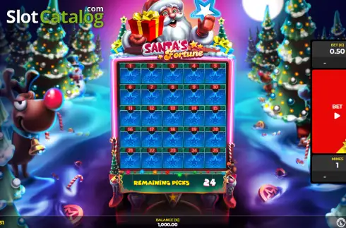Скрин2. Santa's Fortune (Spin2Win) слот