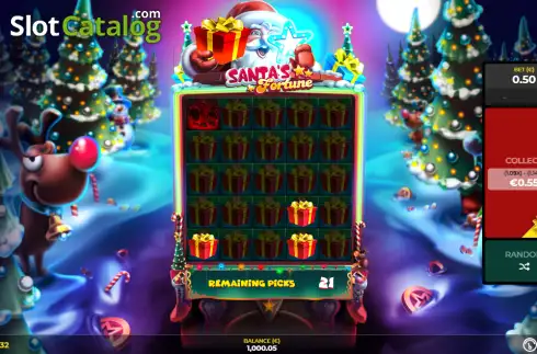 Скрин3. Santa's Fortune (Spin2Win) слот