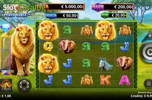 Скрин2. Diamond King Jackpots слот