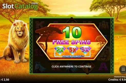 Скрин5. Diamond King Jackpots слот