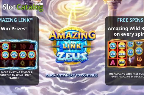 Скрин2. Amazing Link Zeus слот