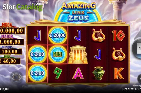 Скрин3. Amazing Link Zeus слот